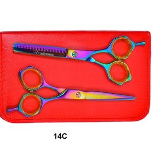 Professional Barber Hair beauty Shears kit/Salon Scissors Set Stainless